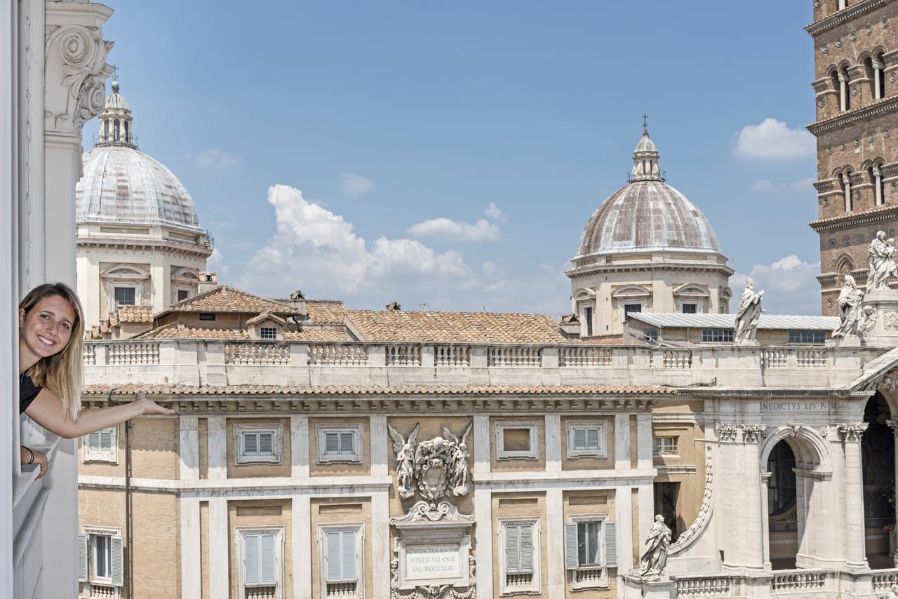 Blam Alice'S House, Great View To Santa Maria Maggiore Church Rome Exterior photo
